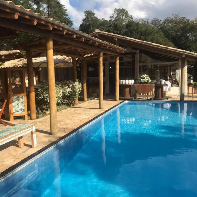 Sitio Vale Da Colina-Nazare Paulista - 10 Pessoas Villa Ngoại thất bức ảnh