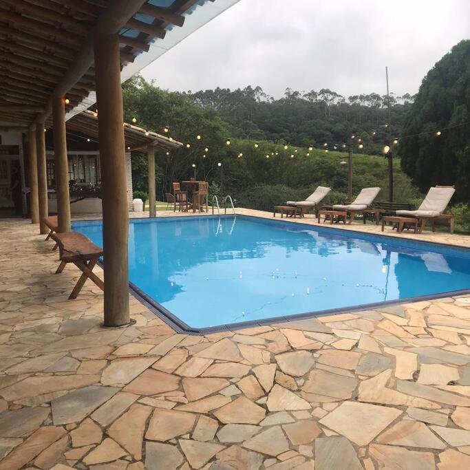 Sitio Vale Da Colina-Nazare Paulista - 10 Pessoas Villa Ngoại thất bức ảnh