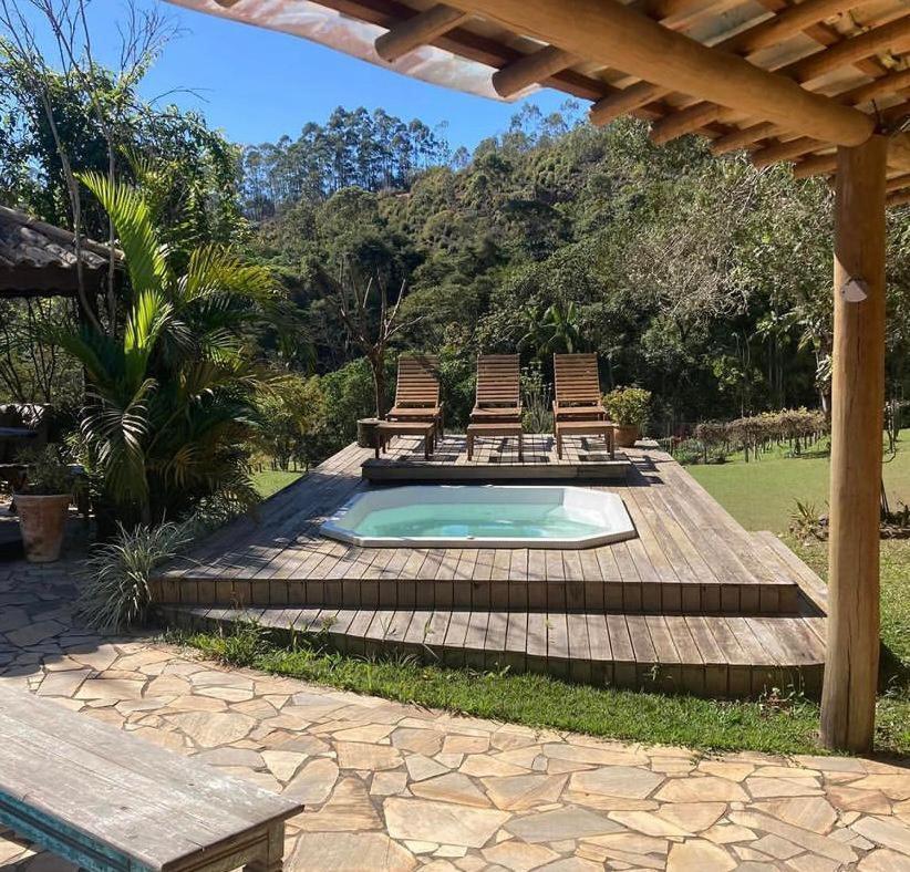 Sitio Vale Da Colina-Nazare Paulista - 10 Pessoas Villa Ngoại thất bức ảnh